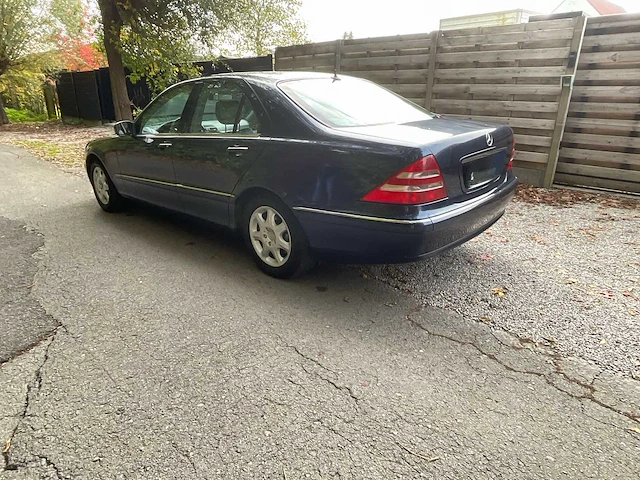 Mercedes-benz - 1999 - s - 320 - personenauto - afbeelding 8 van  24