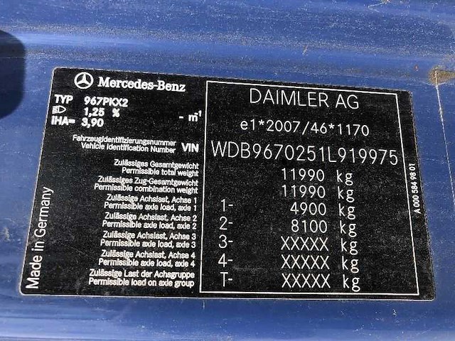 Mercedes-benz - 2015 - atego 1224 - vrachtwagen - afbeelding 24 van  36