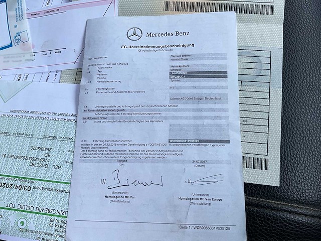 Mercedes-benz - 2017 - sprinter - personenauto - afbeelding 40 van  45