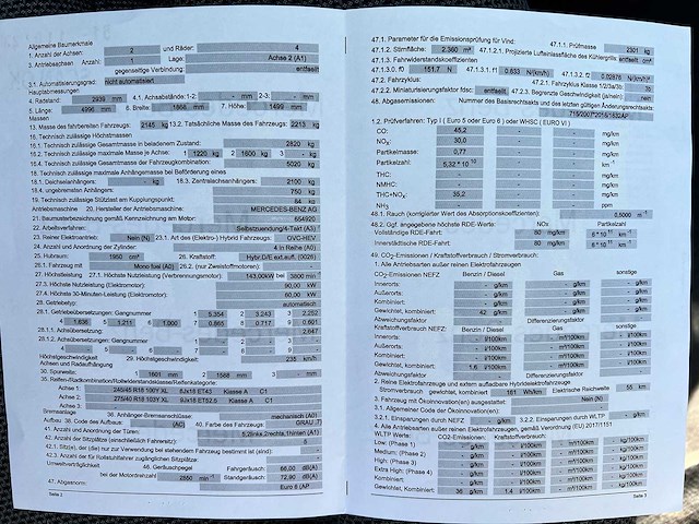 Mercedes-benz - 2021 - e 300 de - personenauto - afbeelding 10 van  23