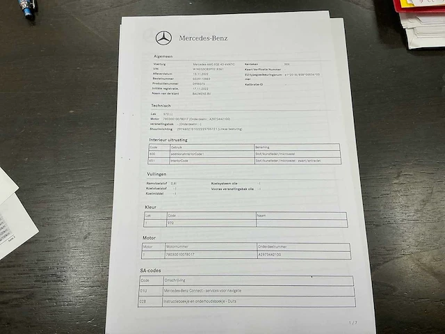 Mercedes-benz - 2022 - eqe 43 amg 4matic - amg - personenauto - afbeelding 28 van  40