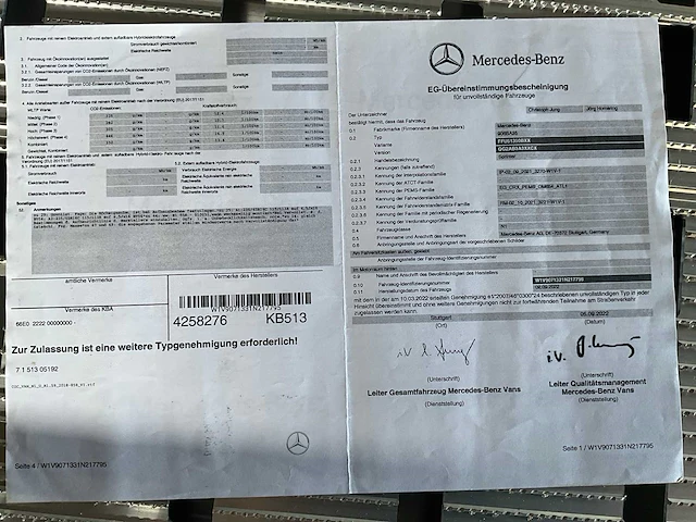Mercedes-benz - 2023 - sprinter - sprinter - personenauto - afbeelding 25 van  34