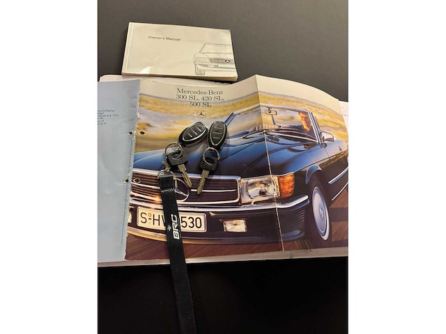 Mercedes-benz - 560 sl - oldtimer - afbeelding 5 van  14