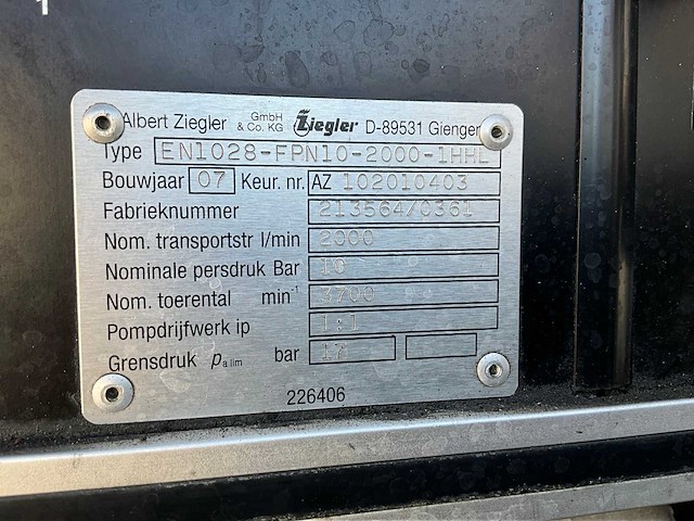 Mercedes-benz - atego - autopomp - 2007 - afbeelding 31 van  46