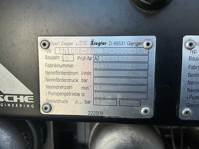 Mercedes-benz - atego - autopomp - 2010 - afbeelding 9 van  53