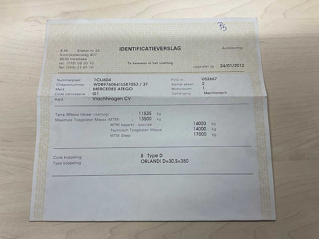 Mercedes-benz - atego - autopomp - 2011 - afbeelding 44 van  50