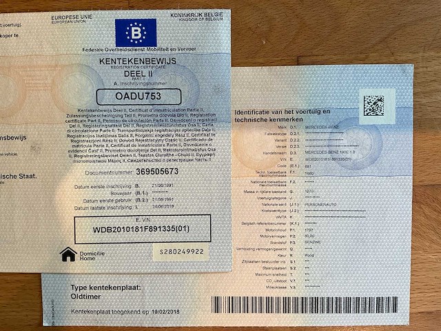 Mercedes-benz 190e oldtimer - afbeelding 35 van  43