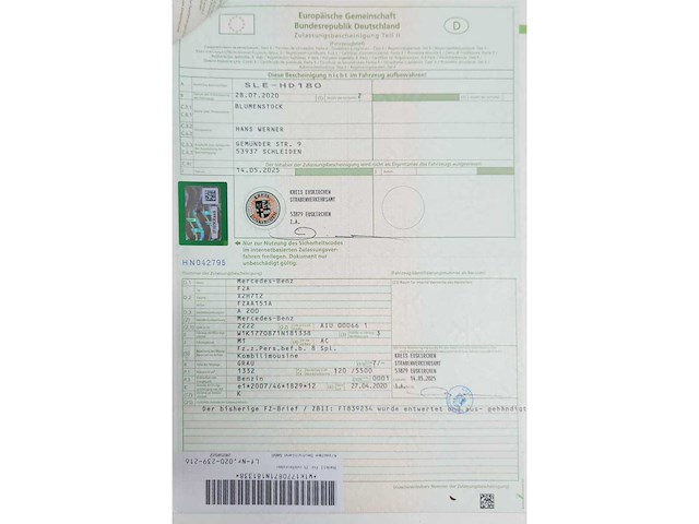 Mercedes-benz 2020 a 200 - afbeelding 26 van  32