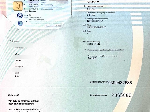 Mercedes-benz 240d pullman w123 personenauto - afbeelding 21 van  29