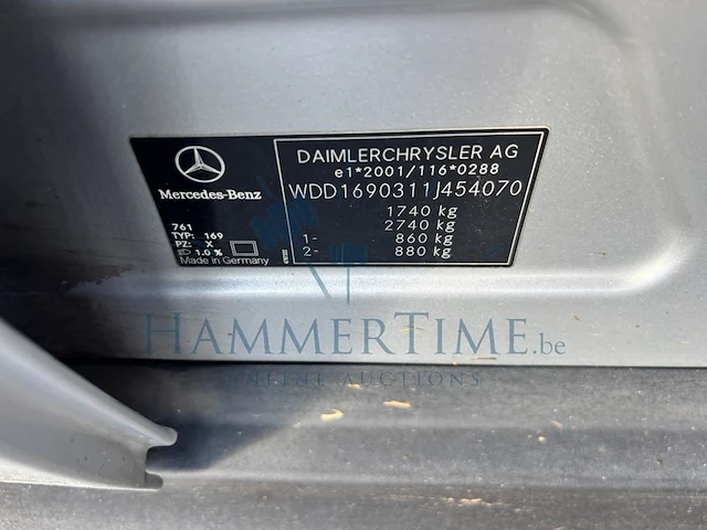 Mercedes-benz a-class 5p/d (w169) a 150 classic 95 at, 2007 - afbeelding 18 van  33