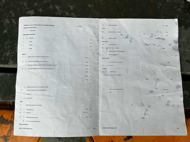 Mercedes-benz actros - laadkraan/containerhaak - 514 400km - 2012 - afbeelding 29 van  35