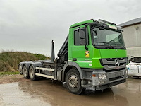 Mercedes-benz actros - laadkraan/containerhaak - 514 400km - 2012 - afbeelding 30 van  35