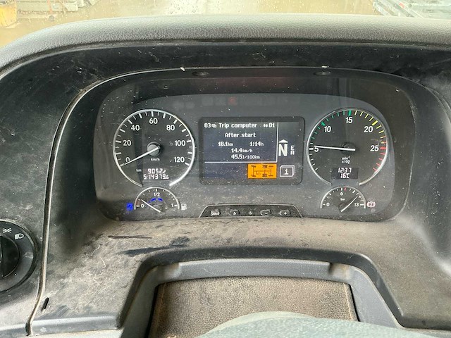 Mercedes-benz actros - laadkraan/containerhaak - 514 400km - 2012 - afbeelding 35 van  35