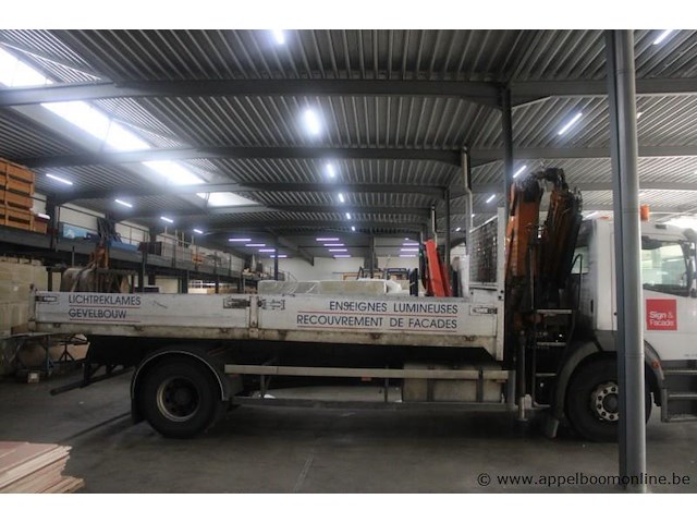Mercedes-benz actros 1928/7.1, eerste inschrijving 2001-05-03, 347.882 km, manueel, mtm 19.000 kg, tarragewicht 10.470 kg, laadvermogen 8.455 kg, vrachtwagen met open laadbak en laadkraan, chassisnummer wdb9505061k564634, keuring geldig tot 09/05/2027 - afbeelding 15 van  21