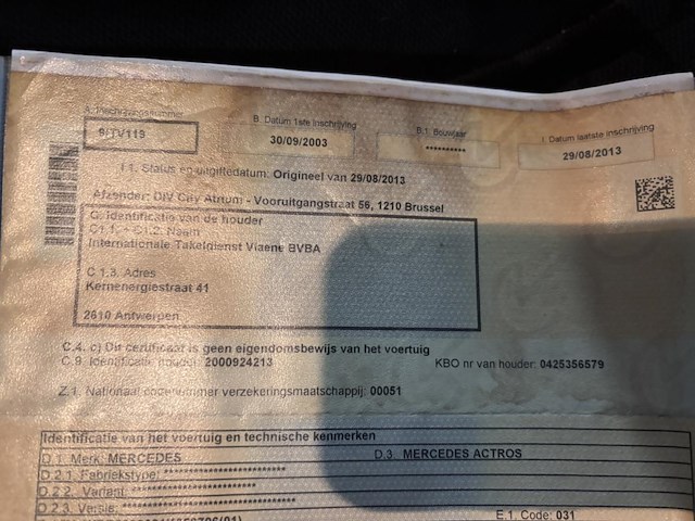 Mercedes-benz actros, 2003 - afbeelding 49 van  57