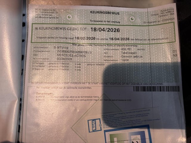 Mercedes-benz actros, 2003 - afbeelding 51 van  57