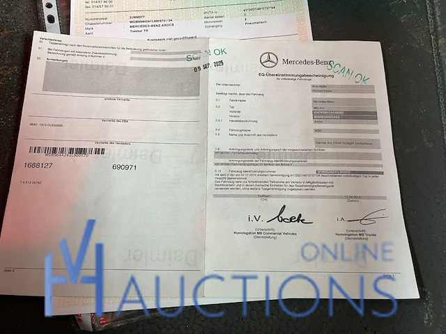 Mercedes-benz arocs 2645 - 2014 - afbeelding 27 van  45