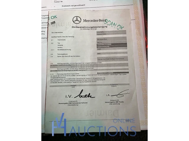 Mercedes-benz arocs 2645 - 2014 - afbeelding 28 van  45