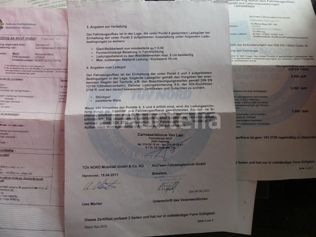 Mercedes-benz atego 822l boxtruck (2013-139,702 km-vin:wdb9702231l749792) - afbeelding 19 van  27