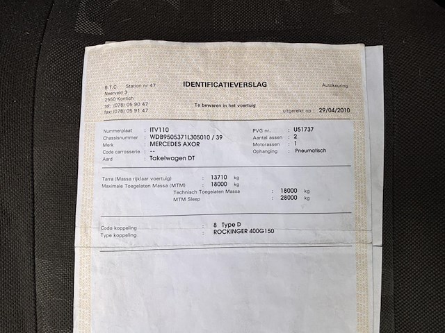 Mercedes-benz axor, 2008 - afbeelding 36 van  50