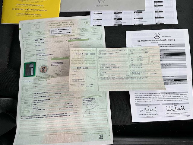 Mercedes-benz c-klasse c180 kompressor classic personenauto - afbeelding 25 van  45