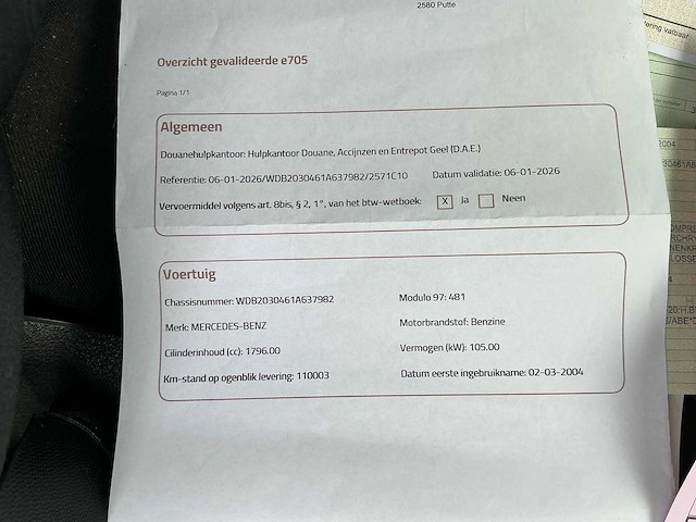 Mercedes-benz c-klasse c180 kompressor classic personenauto - afbeelding 27 van  45