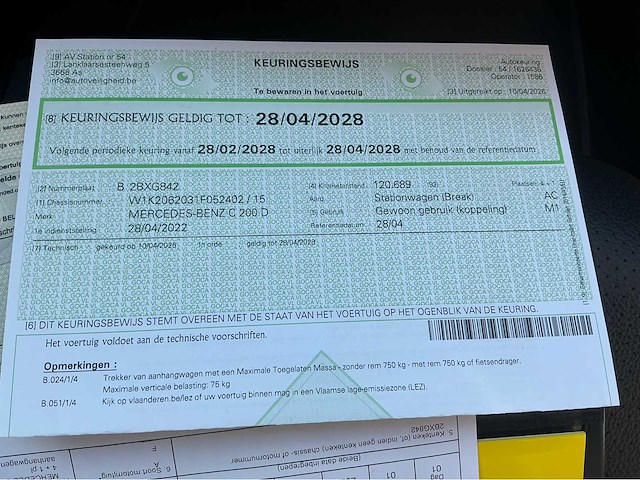 Mercedes-benz c200d personenauto - afbeelding 36 van  41