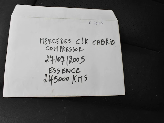 Mercedes-benz clk 200 cabrio compressor - afbeelding 10 van  40