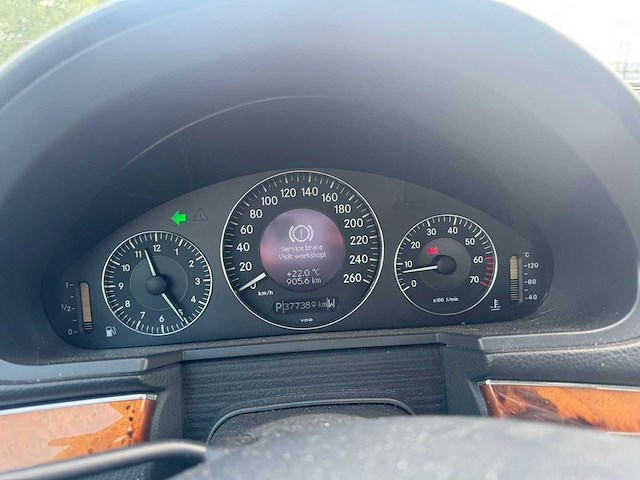 Mercedes-benz e-klasse 240 avantgarde 2002 - afbeelding 10 van  10