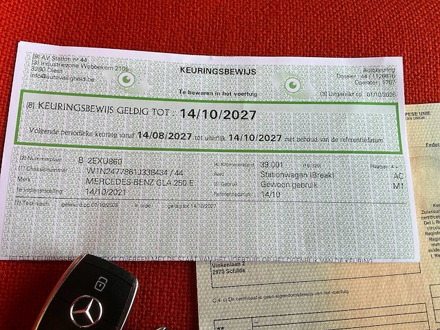 Mercedes-benz gla 250e personenauto - afbeelding 25 van  32