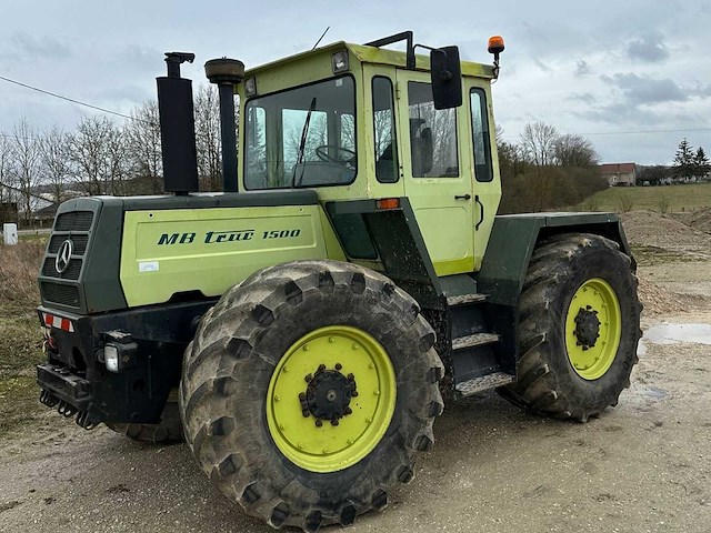 Mercedes-benz mb trac 1500 / 81/5028 landbouwtractor 4wd - afbeelding 1 van  52