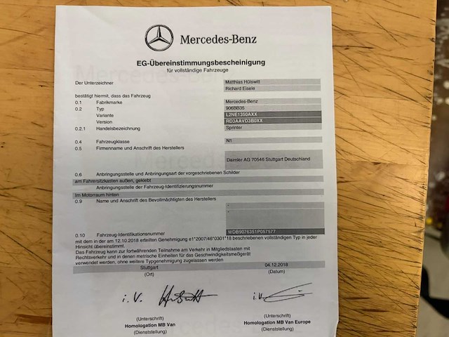 Mercedes-benz mercedes-benz sprinter sprinter bestelwagen - afbeelding 33 van  42