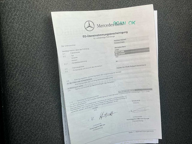 Mercedes-benz mixto 2.0 vito bedrijfswagen - afbeelding 7 van  18