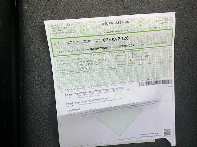 Mercedes-benz mixto 2.0 vito bedrijfswagen - afbeelding 8 van  18