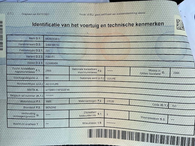 Mercedes-benz s450 matic personenauto - afbeelding 28 van  42