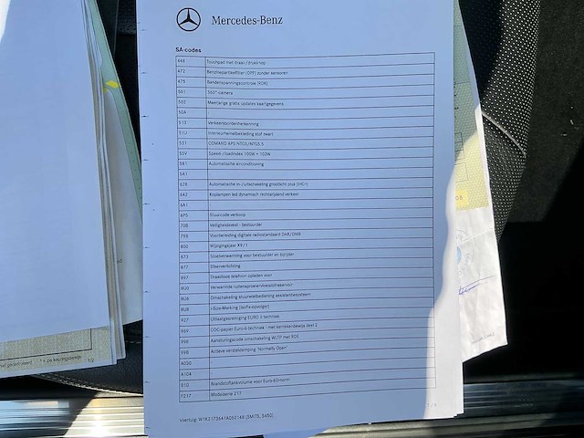 Mercedes-benz s450 matic personenauto - afbeelding 35 van  42