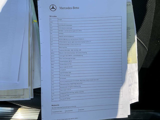 Mercedes-benz s450 matic personenauto - afbeelding 36 van  42