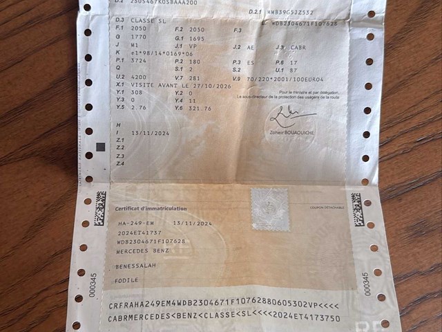 Mercedes-benz sl350 v6 vintage auto's > 15 - afbeelding 7 van  9