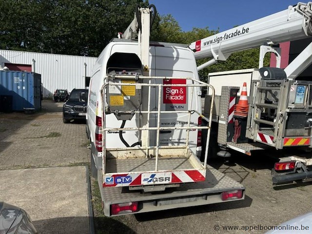 Mercedes-benz sprinter, 1e insch 14/11/2011, 424735km, 95kw, diesel, manueel, mtm 5000kg, tarra 3725kg, laadverm. 1275kg, wdb9066531s606464, keuring tot 01/12/2026, insch. deel i, coc en identificatieverslag, hoogwerker ruthmann e140tjv - afbeelding 14 van  19