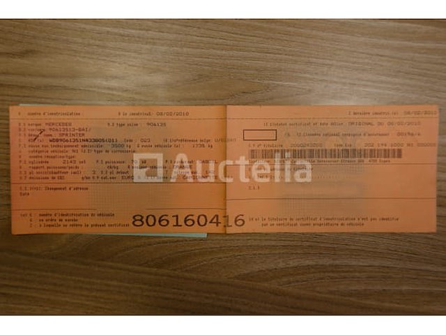 Mercedes-benz sprinter 310 cdi (2010-194,130 km) kantelbus (vin:wdb9061351n433805) - afbeelding 26 van  58