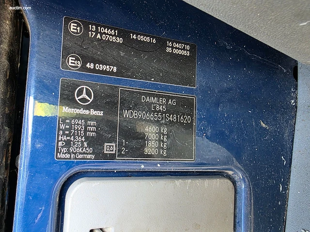 Mercedes-benz sprinter 516 cdi 2010 - afbeelding 6 van  32