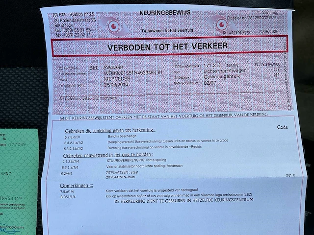 Mercedes-benz sprinter 516 cdi / 3.5 3 kant kipper bedrijfswagen - afbeelding 11 van  22