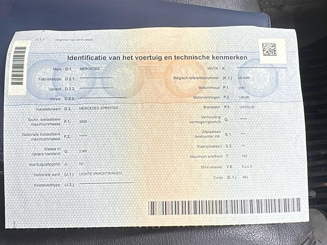 Mercedes-benz sprinter l2h2 519 cdi/ 3.5 v6 bedrijfswagen - afbeelding 27 van  37