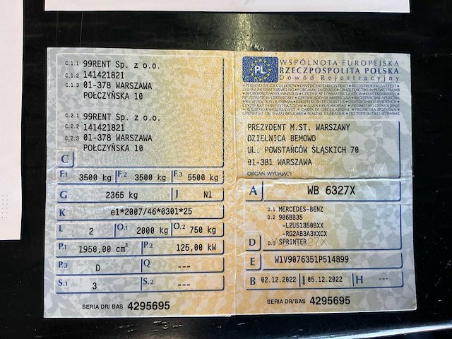 Mercedes-benz sprinter l3h2 bedrijfswagen - afbeelding 9 van  11