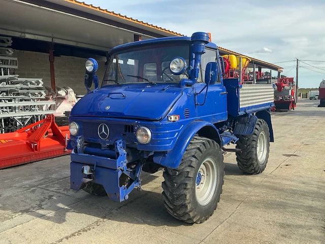 Mercedes-benz unimog pick-up oldtimer vrachtwagen - afbeelding 1 van  33