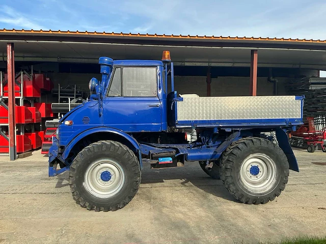 Mercedes-benz unimog pick-up oldtimer vrachtwagen - afbeelding 2 van  33