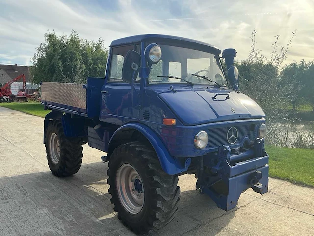 Mercedes-benz unimog pick-up oldtimer vrachtwagen - afbeelding 7 van  33