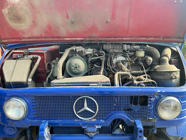 Mercedes-benz unimog pick-up oldtimer vrachtwagen - afbeelding 16 van  33