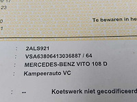 Mercedes-benz vito 108 d westfalia marco polo iconische compacte camper – hefdak - afbeelding 27 van  38