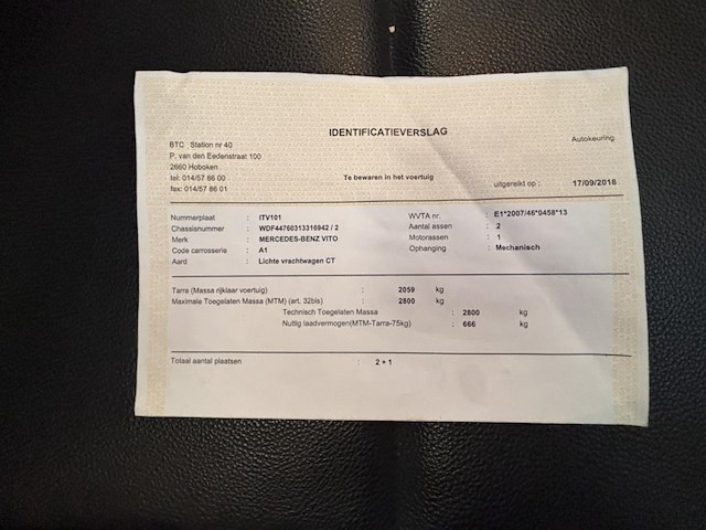 Mercedes-benz vito, 2018 - afbeelding 24 van  31